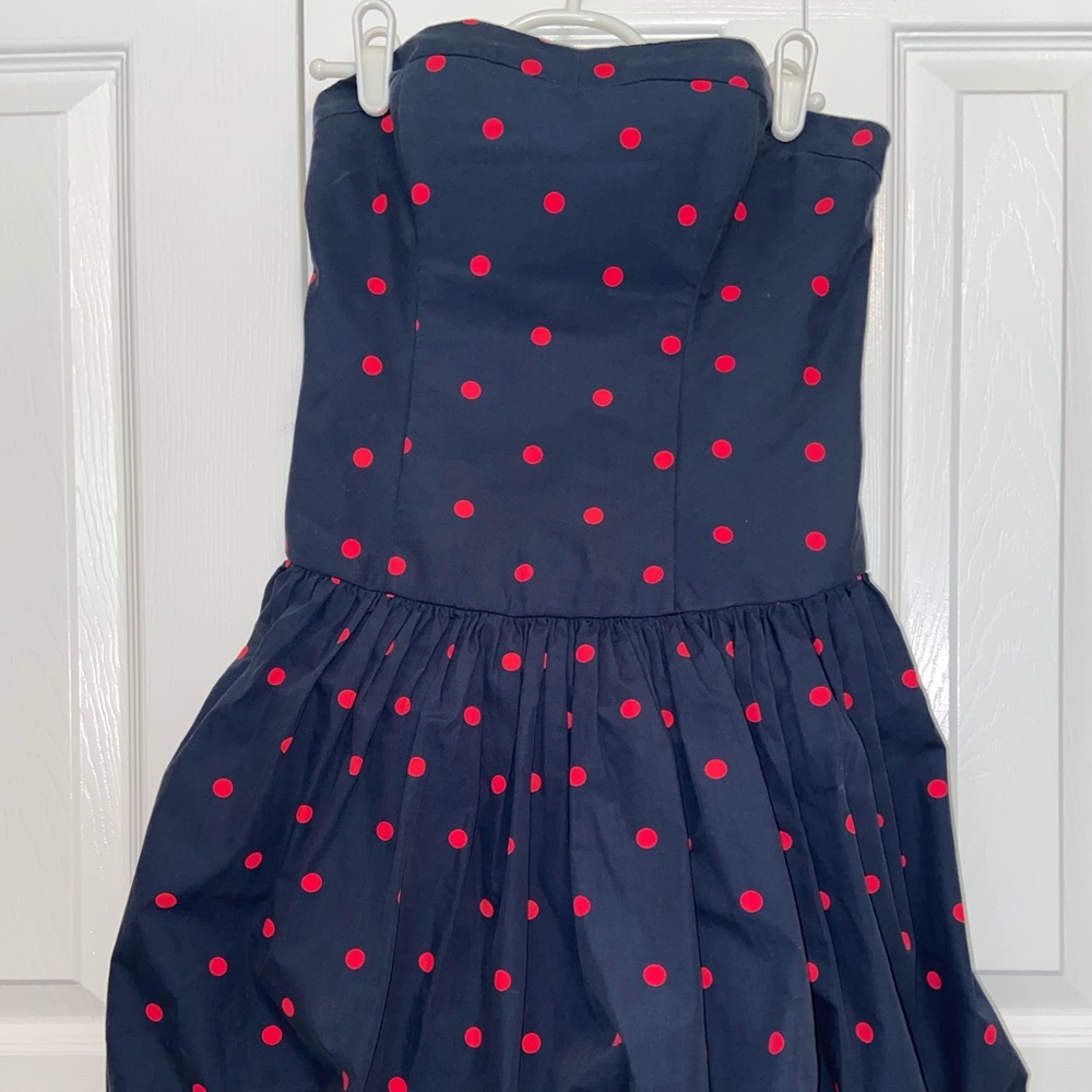 Hollister strapless mini dress